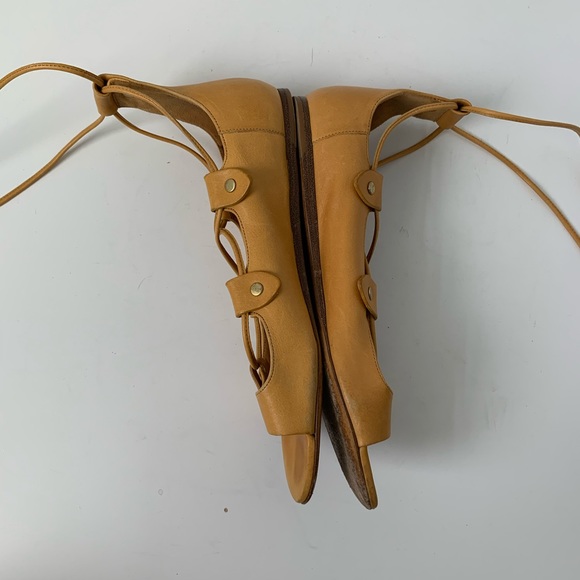 Isabel Marant | Alisa Sandal Sz 35 Amber Yellow - Picture 7 of 8